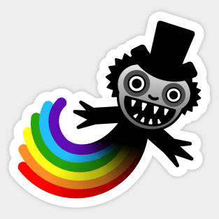 Babadooks and Rainbows Sticker